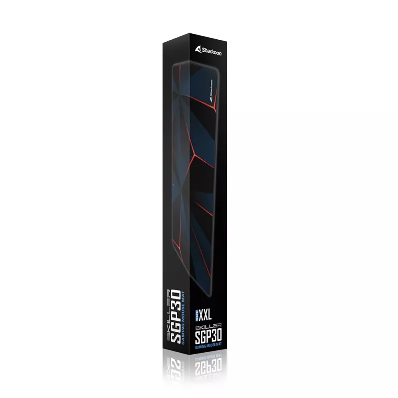 Alfombrilla para ratón gaming SHARKOON - Sgp30 - negro/azul/naranja