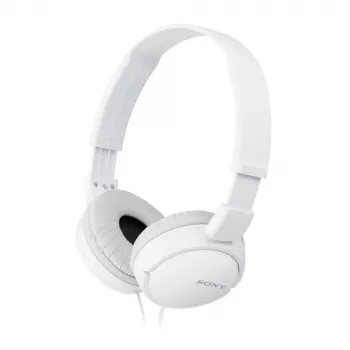 Sony MDR-ZX110, con cable, 12 - 22000 Hz, música, 120 g, auriculares, blanco
