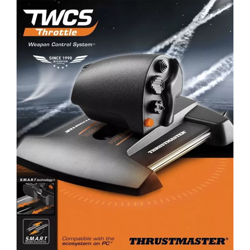 Thrustmaster TWCS Throttle negro USB joystick analógico PC