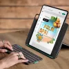 LOGITECH Flip Folio grafito – iPad Pro 13 pulgadas (M4) iPad Air 13 pulgadas (M2 y M3) – Qwertz alemán