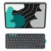 LOGITECH Flip Folio grafito – iPad Pro 13 pulgadas (M4) iPad Air 13 pulgadas (M2 y M3) – Qwertz alemán