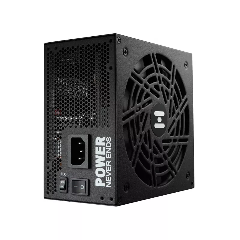Fuente de alimentación FSP Hydro Ti PRO 1000W ATX ATX3.1 negra, 1000 W, 100 - 240 V, 50/60 Hz, 13-6 A, 120 W, 1000 W
