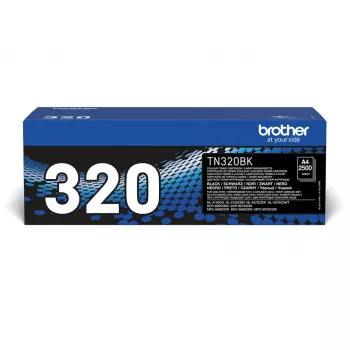 Cartucho de tóner Brother TN-320BK 1 unidad original negro