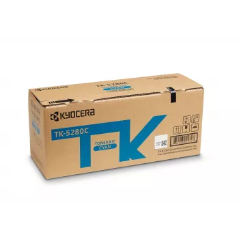 Cartucho de tóner KYOCERA TK-5280C 1 ud. original cian