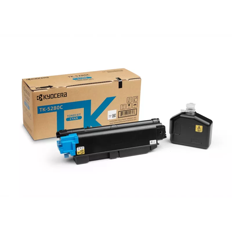 Cartucho de tóner KYOCERA TK-5280C 1 ud. original cian