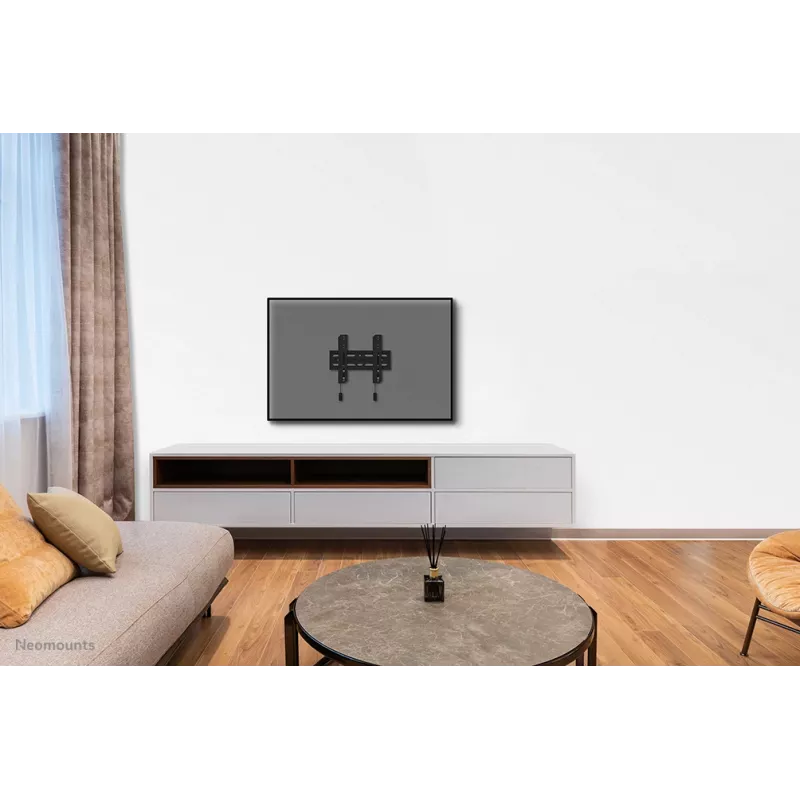 Neomounts WL30S-850BL12 soporte de pared para TV 24-65 pulgadas - fijo - con bloqueo - montaje rápido