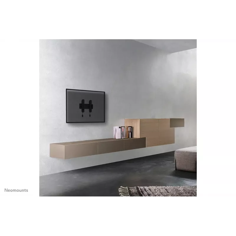 Neomounts WL30S-850BL12 soporte de pared para TV 24-65 pulgadas - fijo - con bloqueo - montaje rápido