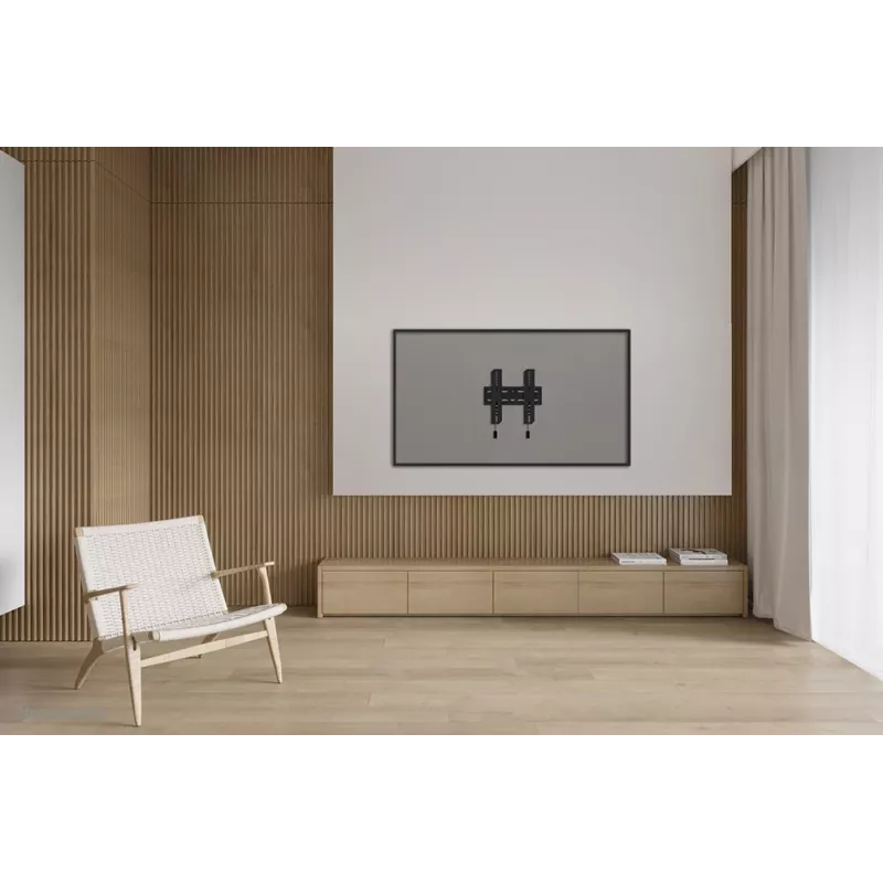 Neomounts WL35S-850BL12 soporte de pared para TV 24-65 pulgadas - inclinable - con bloqueo - montaje rápido