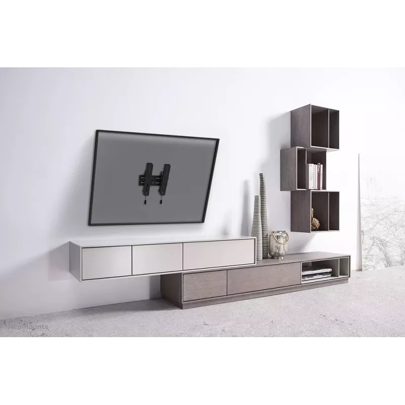 Neomounts WL35S-850BL12 soporte de pared para TV 24-65 pulgadas - inclinable - con bloqueo - montaje rápido