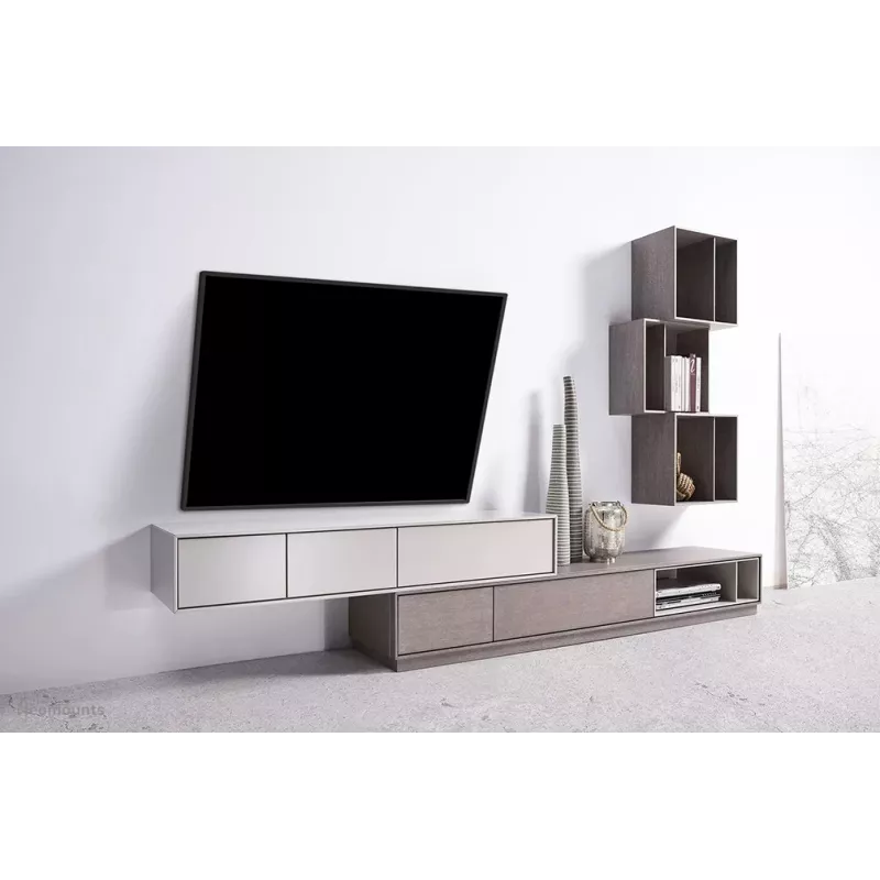Neomounts WL35S-850BL12 soporte de pared para TV 24-65 pulgadas - inclinable - con bloqueo - montaje rápido
