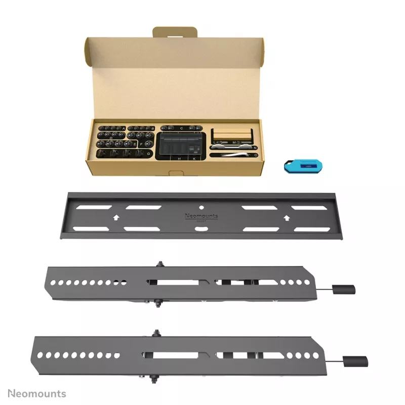 Soporte de pared para TV Neomounts WL35S-850BL14 Peso máx. 50 kg 32-75 pulgadas