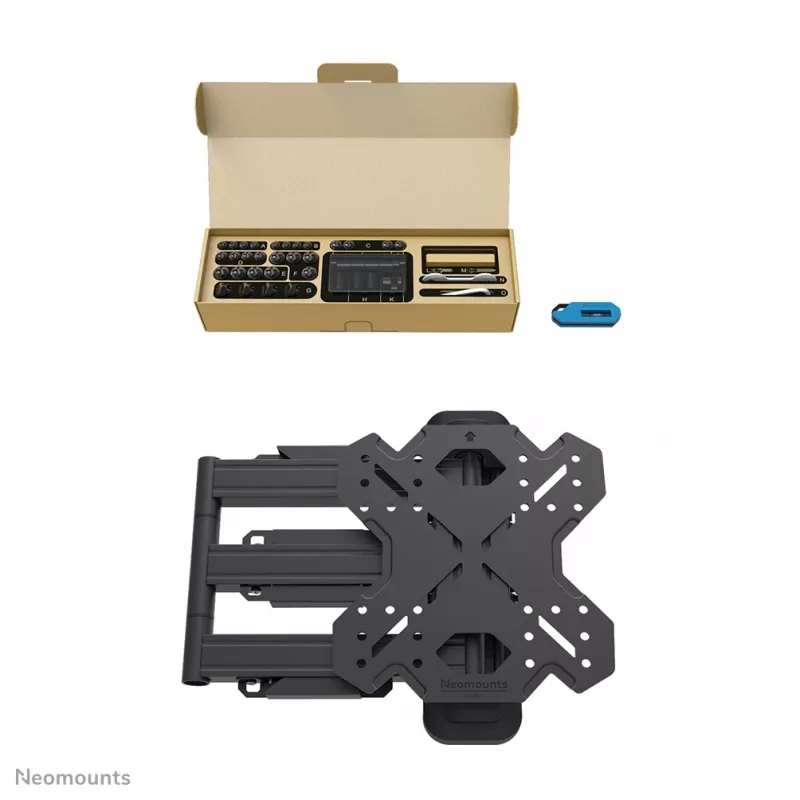 Neomounts WL40S-850BL12 soporte de pared para TV 32-55 pulgadas - orientación total - montaje rápido