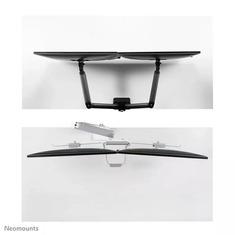 Neomounts DS75-450WH2 brazo para monitor 17-32 pulgadas - gas - Topfix - tope de 180°