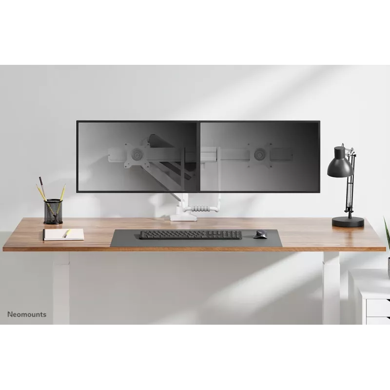 Neomounts DS75-450WH2 brazo para monitor 17-32 pulgadas - gas - Topfix - tope de 180°