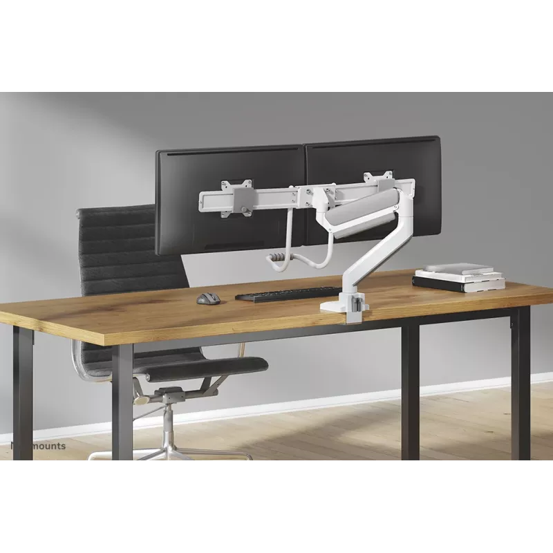 Neomounts DS75-450WH2 brazo para monitor 17-32 pulgadas - gas - Topfix - tope de 180°
