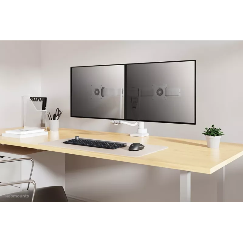Neomounts DS75-450WH2 brazo para monitor 17-32 pulgadas - gas - Topfix - tope de 180°