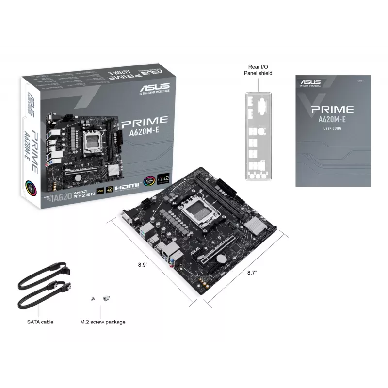 Placa base ASUS PRIME A620M-E-CSM AMD A620 Socket AM5 micro ATX