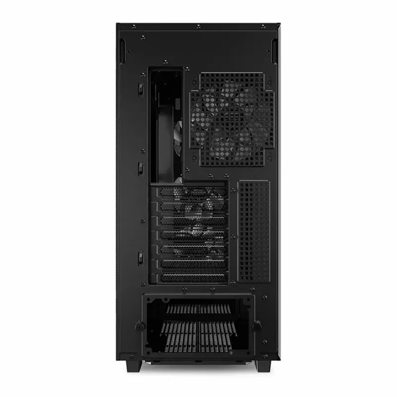 Caja de PC Sharkoon REBEL C70G RGB Full Tower Negra, Madera