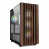 Caja de PC Sharkoon REBEL C70G RGB Full Tower Negra, Madera