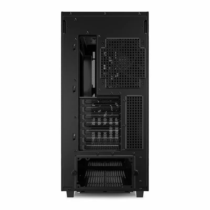 Caja de PC Sharkoon REBEL C70M RGB Full Tower Negra, Madera