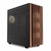 Caja de PC Sharkoon REBEL C70M RGB Full Tower Negra, Madera