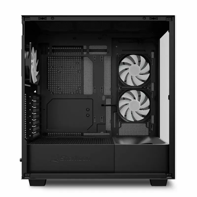 Caja de PC Sharkoon Rebel C60 Midi-Tower Negra