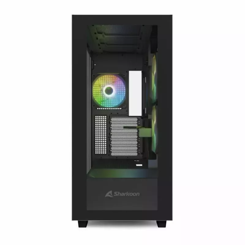 Caja de PC Sharkoon Rebel C60 Midi-Tower Negra