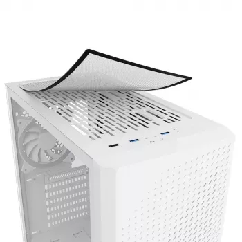 Caja de PC Sharkoon VS9 RGB Midi Tower Blanca