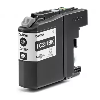 Cartucho de tinta Brother LC221BK 1 ud. original negro
