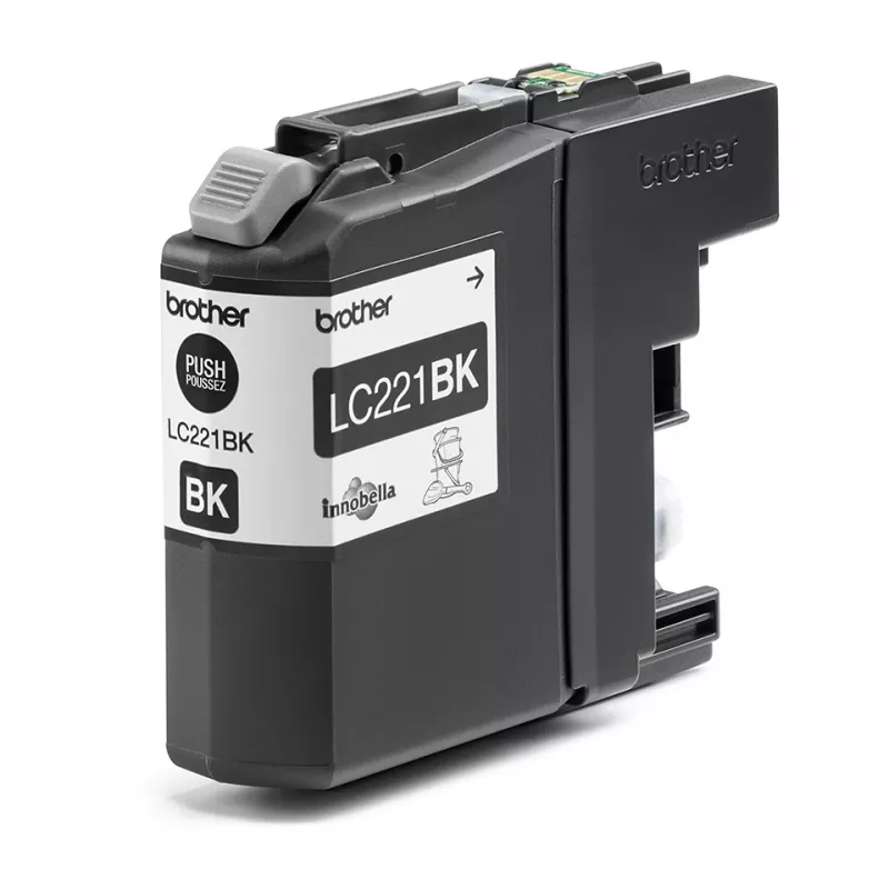 Cartucho de tinta Brother LC221BK 1 ud. original negro