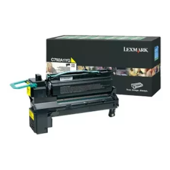 Cartucho de tóner LEXMARK - C792/ X792 - Return Program - 6k páginas - amarillo