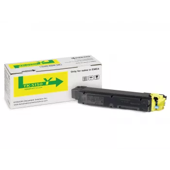 Cartucho de tóner KYOCERA TK-5150Y 1 ud. Original Amarillo