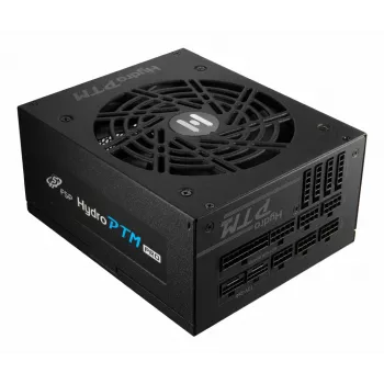 Fuente de alimentación FSP Hydro PTM PRO 1650W ATX ATXV3.1 Negra, 1650 W, 110 - 240 V, 50/60 Hz, Activa, 120 W, 1650 W