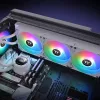 Thermaltake TH420 V2 Ultra ARGB Sync Snow Edition (CL-W407-PL14SW-A) refrigeración líquida All-in-One para CPU, 420 mm, 3x 140 mm, 3,02 mmH2O, blanco