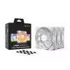 be quiet! LIGHT WINGS LX 120mm PWM High Speed Pack de 3 Blancos
