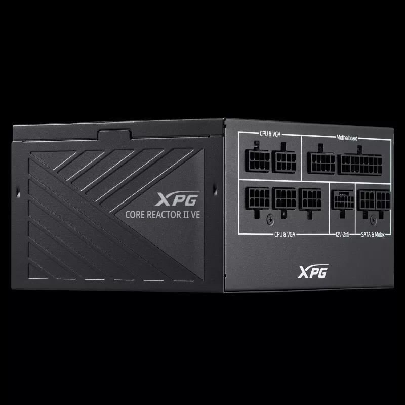 Fuente de alimentación XPG COREREACTOR II VE 750W, 750 W, 100 - 240 V, 47 - 63 Hz, 10 A, 20 A, 62,5 A