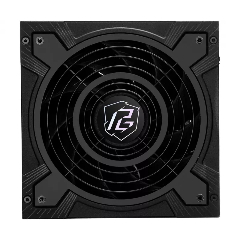 Fuente de alimentación ASRock Phantom Gaming PG-1000G 750 W, ATX 20+4 Pin, 80 PLUS Gold, ventilador de 135 mm, totalmente modular, negra