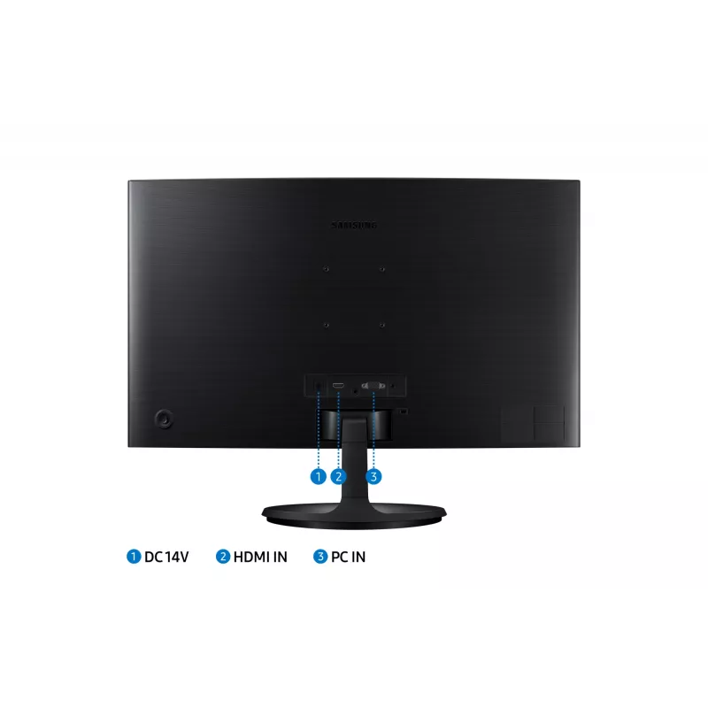 Monitor de ordenador Samsung S36C 61 cm (24 pulgadas) 1920 x 1080 píxeles Full HD LCD Negro