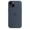 APPLE iPhone 14 - Funda de silicona con MagSafe - Storm Blue