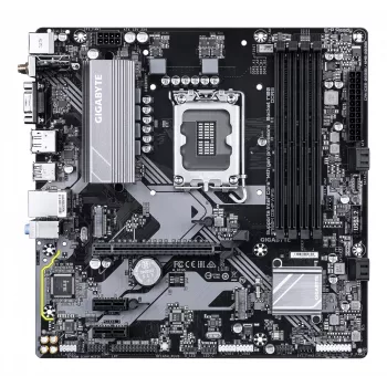 GIGABYTE B760M D3HP WIFI6 Placa base - Compatible con CPUs Intel Core de 14.ª gen, VRM digital de 4+1+1 fases, hasta 5600 MHz DDR5, 2xPCIe 4.0 M.2, Wi-Fi 6, GbE LAN, USB 3.2 Gen1