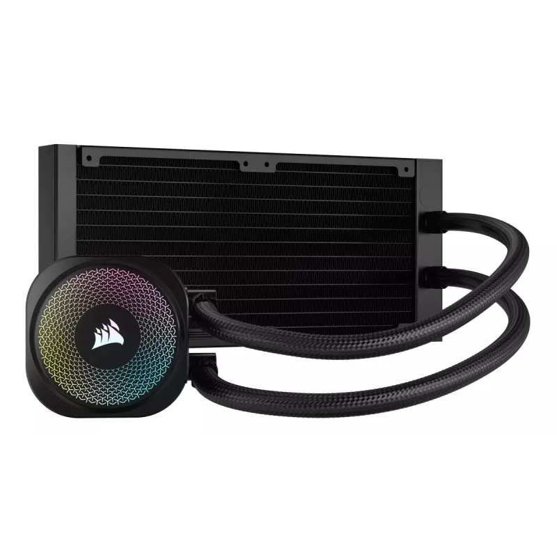 CORSAIR Nautilus 240 Rs ArGB Refrigeración líquida todo en uno Negro