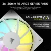 CORSAIR Nautilus 240 Rs ArGB Refrigeración líquida todo en uno Negro