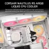 CORSAIR Nautilus 240 Rs ArGB Refrigeración líquida todo en uno Negro