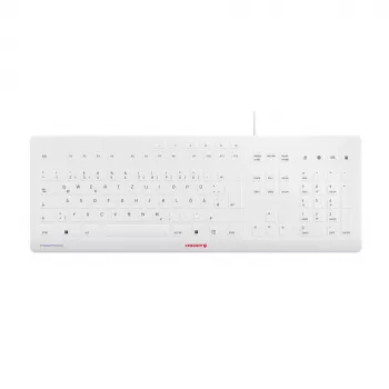 CHERRY Stream Teclado JK-8502DE-0 USB QWERTZ Alemán Gris Cableado 115 teclas