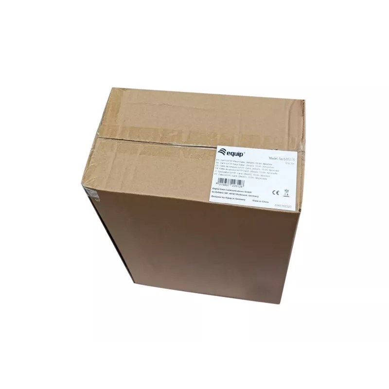 Equip Cable de red Cat.6 S/FTP, 10,0 m, Blanco, 9 uds./set