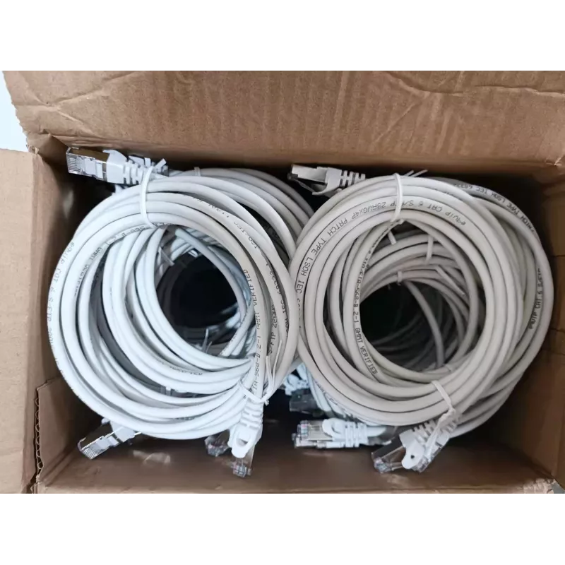 Equip Cable de red Cat.6 S/FTP, 3,0 m, Blanco, 50 uds./set