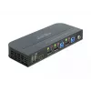 DELOCK Switch KVM DisplayPort 1.4 8K 30Hz USB 3.0 + Audio