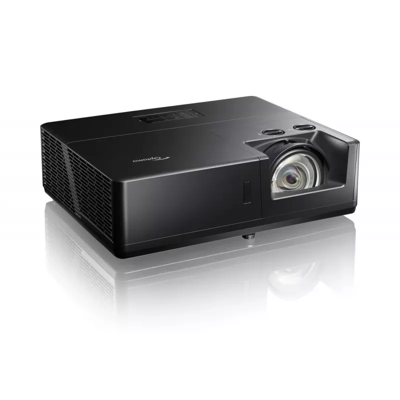 Proyector láser de tiro corto Optoma ZU607TST, DLP, WUXGA 1920x1200, 6000 lúmenes ANSI, negro