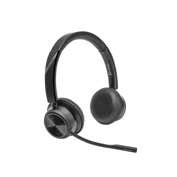 HP Poly Savi 7420 Office Auriculares DECT estéreo 1880-1900 MHz, inalámbricos, oficina/call center, 20 - 20000 Hz, 160 g, auriculares, Negro