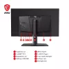 Monitor de ordenador MSI MPG 321URXDE QD-OLED 80 cm (31,5 pulgadas) 3840 x 2160 píxeles 4K Ultra HD Negro